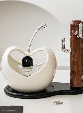 日本品质入户门口玄关放钥匙收纳置物架摆件轻奢高档鞋柜客厅装饰