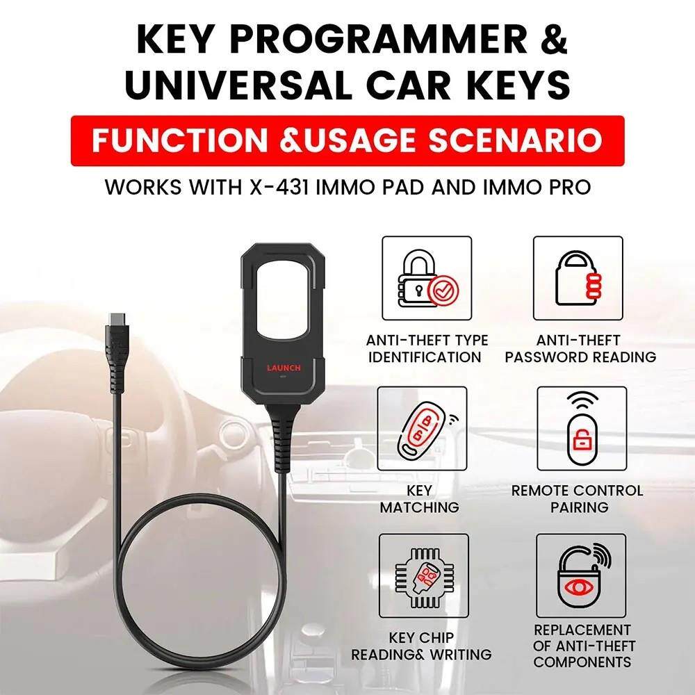 Launch X431 Key Programmer元征 征钥匙程式设计器 带超模芯片智