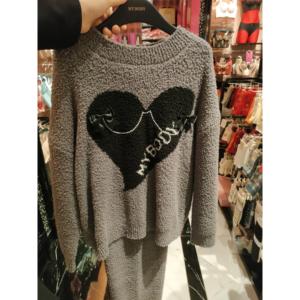 mybody2026新款女士珊瑚绒家居服套装wjt25h983