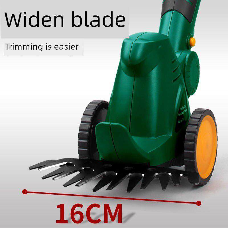 割草机小型家用多功能可充电除草修剪树篱剪锂电土壤松动草坪修剪