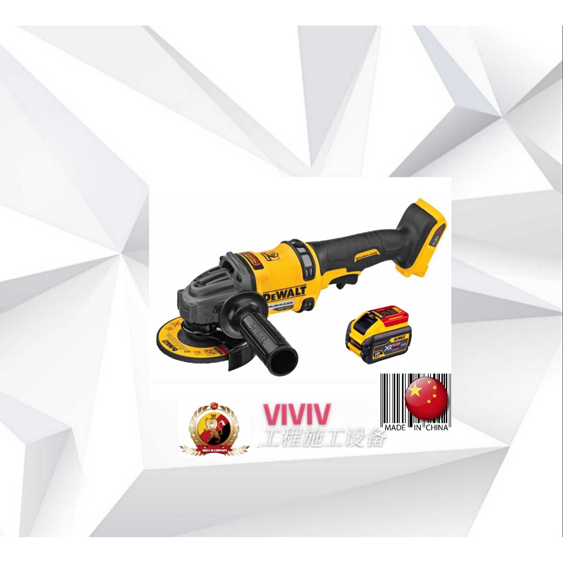 得伟 DEWALT 54V  XR FLEXVOLT DCG418N-XJ 无刷锂电切割 角磨机