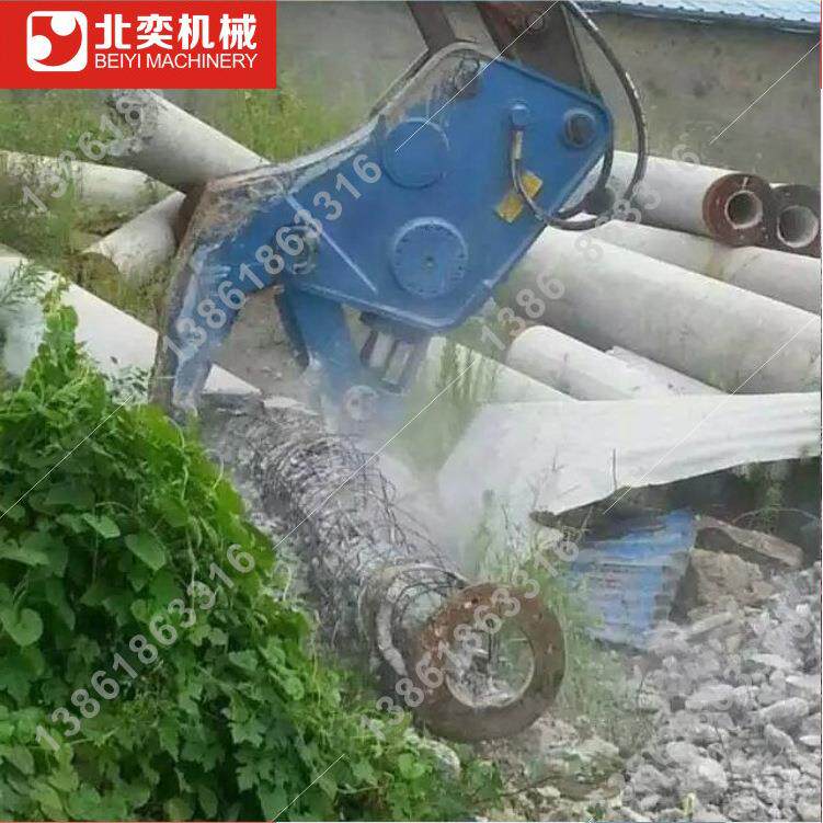 液压拆迁粉碎钳 混凝土粉碎液压剪 钢筋分离机液压钳多少钱
