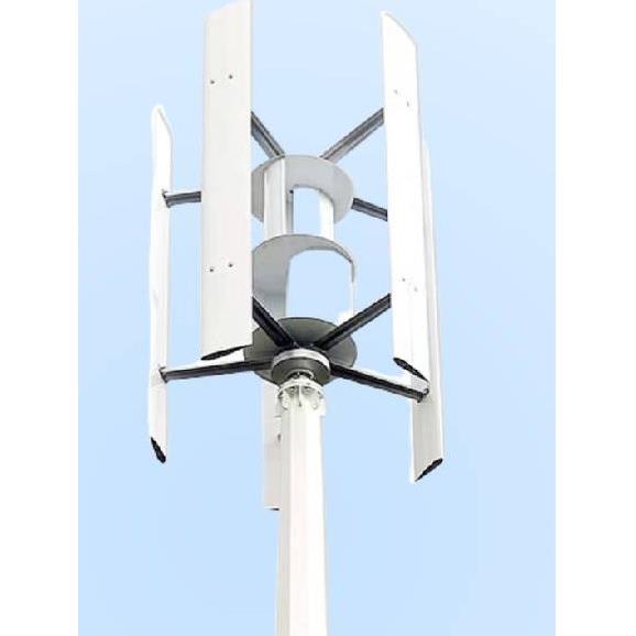 垂直轴H530风力发电机1Kw-5Kw 微风发电重量轻 H型风力发电机组