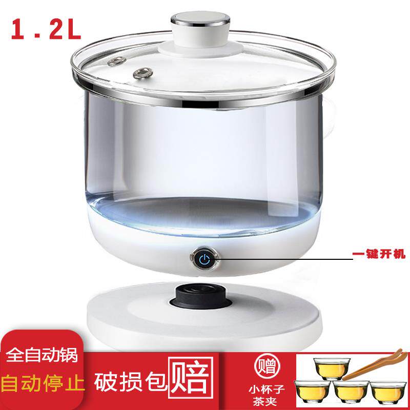 全自动玻璃消毒锅茶杯茶具茶洗消毒电磁炉用平底煮杯器家用耐高温