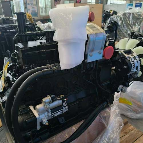 现代R225LC-9T挖掘机发动机B5.9-C柴油发动机全新