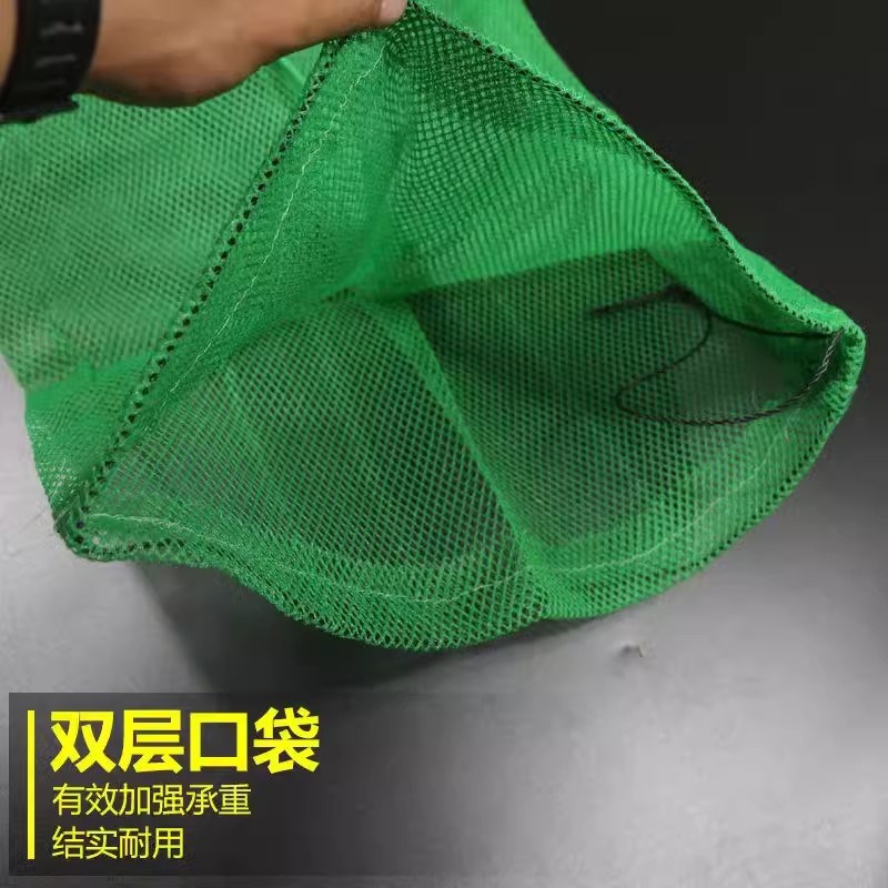 加厚网袋网兜鱼袋养鱼装鱼网袋钓鱼网兜小K号网箱网眼尼龙编织袋