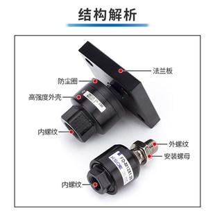 气缸连接摆动万向浮动接头M4M5M6M8M10M12HM16 1.5JA1.25F气动配
