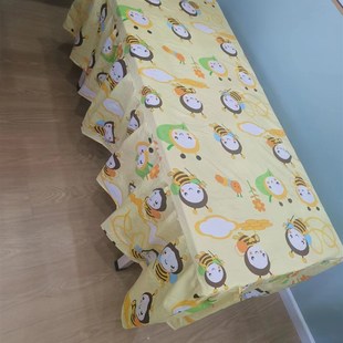 宫延楼蜜儿堂床单被套床罩床裙加D工定制一件起定制纯棉按摩床裙