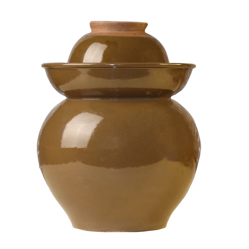 四川泡菜坛子陶瓷土陶小号家用老式酸菜坛子大号腌菜X罐咸菜罐加