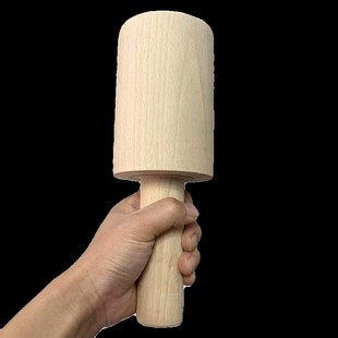 敲肉木锤鱼棒打糍粑打辣椒打糯米木杵整I料木锤子刀背锤厨房棒棒