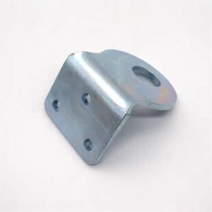 农村大门锁扣铁镀锌门锁扣加厚款铁E门木门大门门扣门鼻子直角对