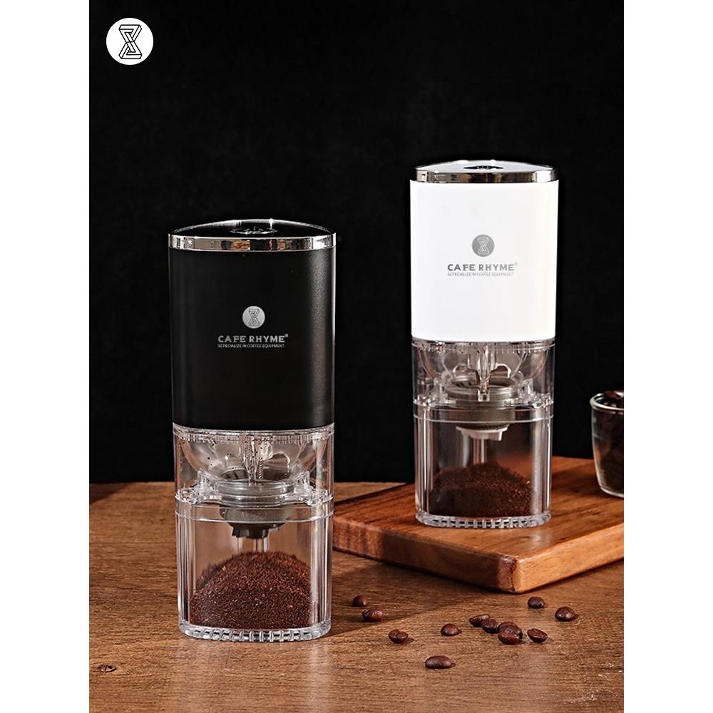 振航电动咖啡豆研磨机家用全自动小型便携式咖啡豆研磨机意大利手