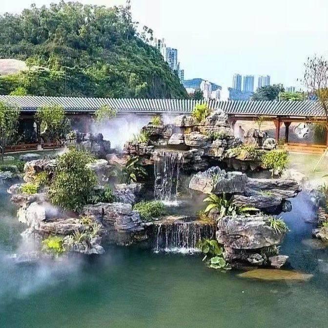 青龙水景观摆件客厅阳台鱼池鱼缸室内装饰庭院花园造景假山喷泉石,家居饰品,流水摆件,淘宝优惠券,粉丝福利购,淘宝优惠卷