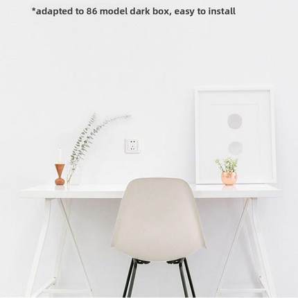 aqara绿米墙壁插座ZigBee版远程定时开关五孔10A智能插座86型暗盒