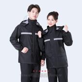 女士两件式 男款 外送骑手电动车机车防暴雨专用防雨服 套装 雨衣雨裤