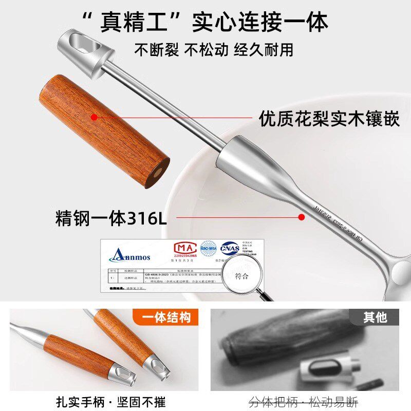 316不锈钢小锅铲食品级家用一人食迷你小号炒菜小铲子小锅专用铲