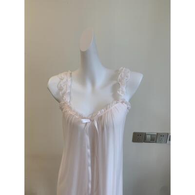 才情世无双｜花边莫代尔吊带睡裙仙女网纱凉感薄款睡衣家居服