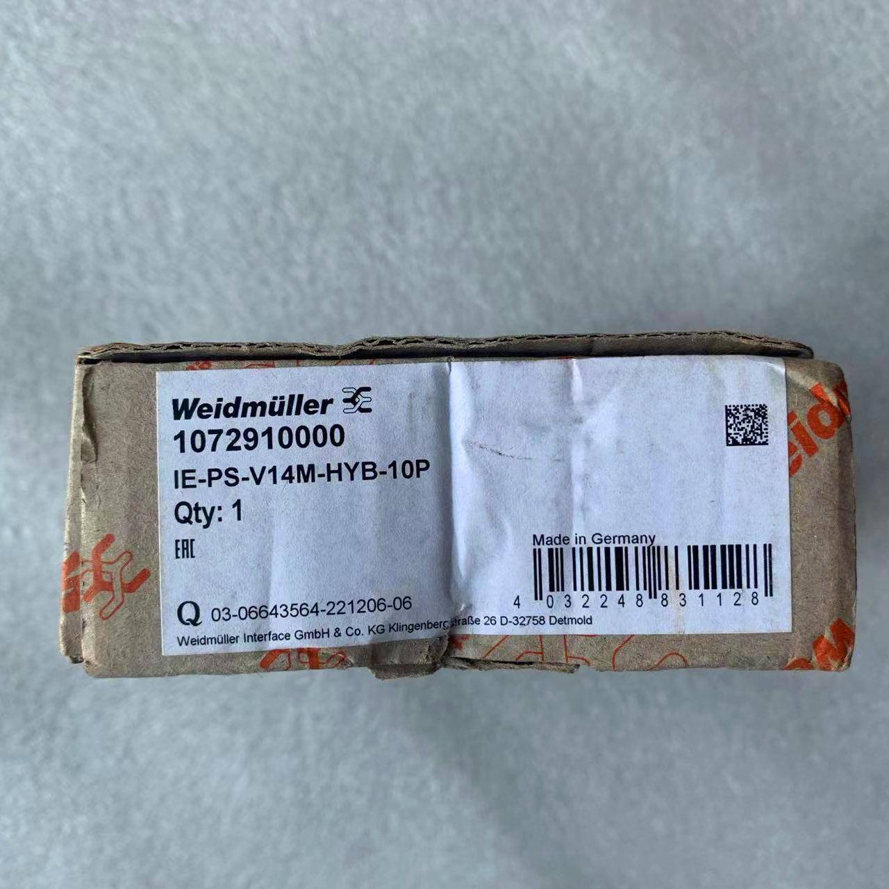 议价进口接头 IE-PS-V14M-HYB-10P 1072910000