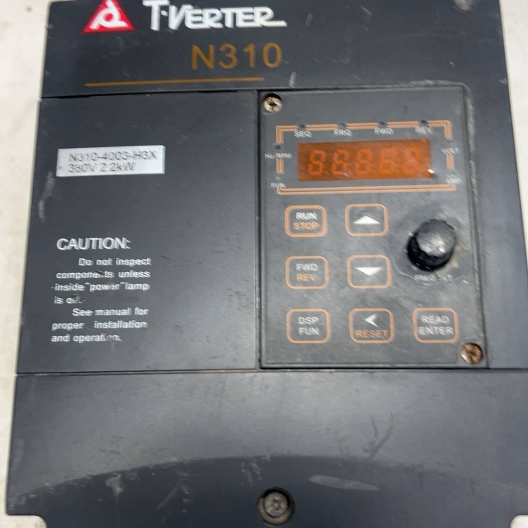 议价N310-4003-H3X380V2.2KW变频器，测试