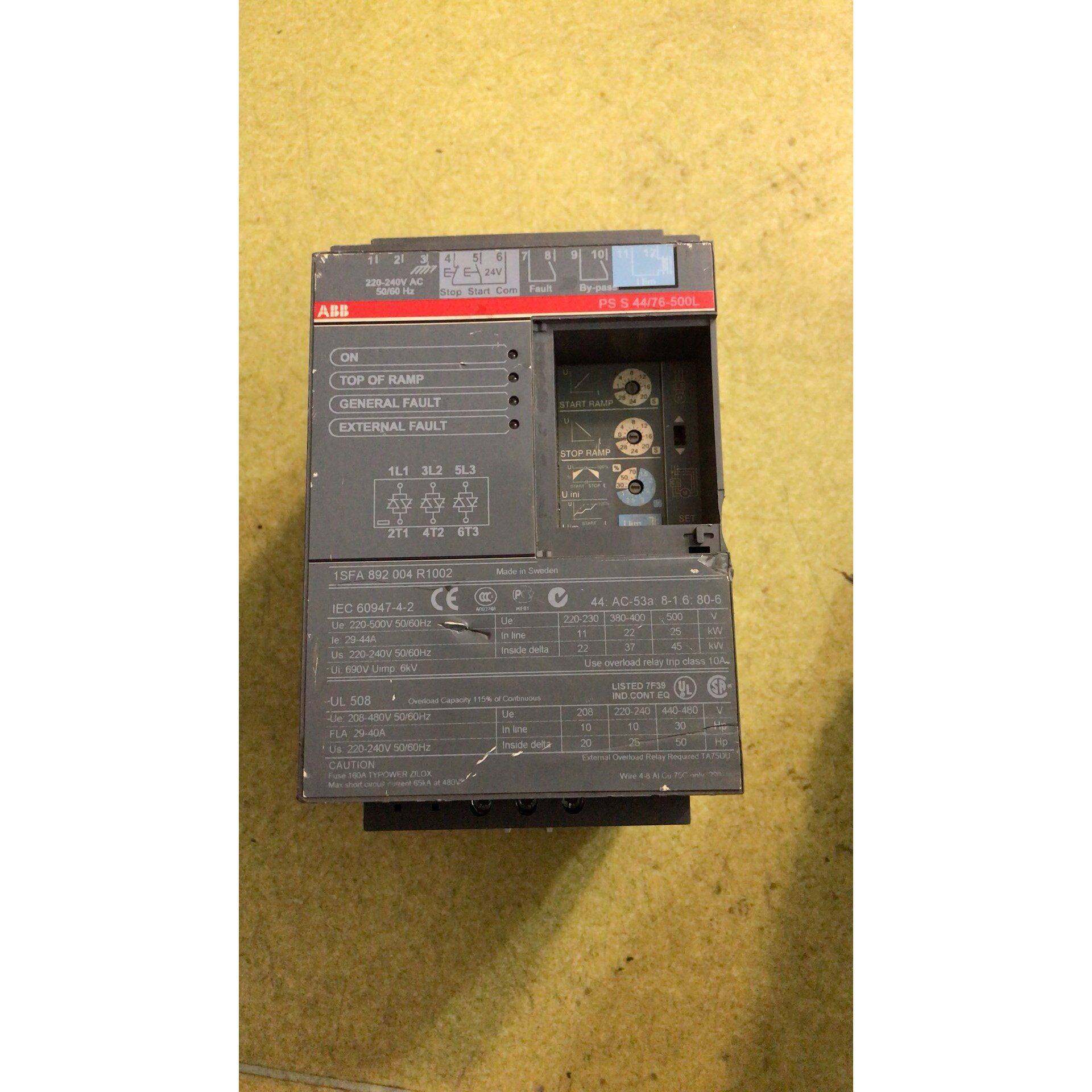 议价进口软起动器，PSS 44/76-500L，(