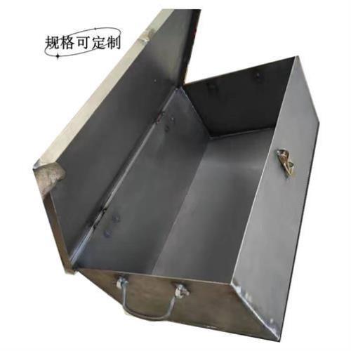 定做工具箱铁皮箱储物大小号加厚铁盒周转箱物料箱零件煤球炭块箱