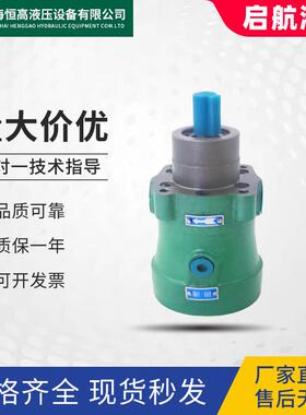 上海恒高液压2.5 10 25 40 63 80 160 250MCY14-1B定量轴向柱塞泵
