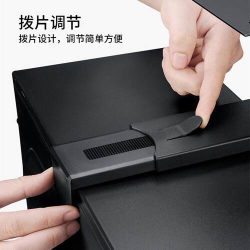 悬挂式主机放置架台式电脑悬空支架吊架托盘主机箱抬高架悬挂托架