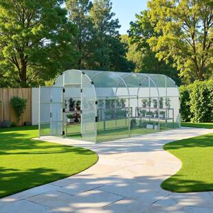 庭院遮阳温室大棚花房小花保温花棚多肉养殖家用骨架钢管挡风暖房