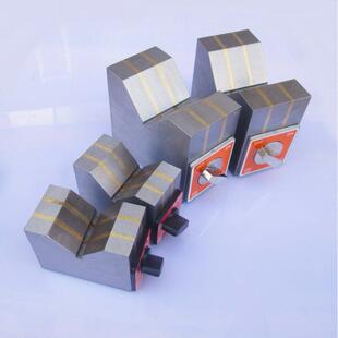 磁性V型块 磁性三角台 V型磁铁磁 磁力V型架 磁力座50B 80B 125B