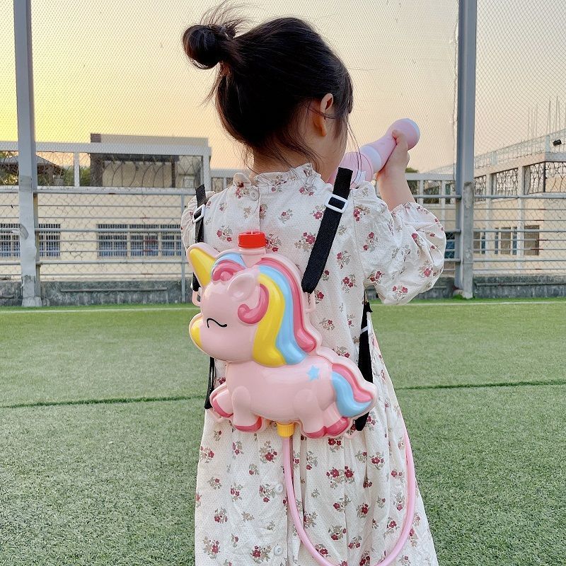 儿童背包水枪新款玩具喷水呲滋次洒水抽拉式打水仗神器男女孩宝宝