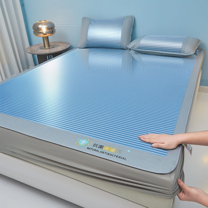 冰丝凉席夏季可水洗机洗席子2025新款夏天床单床笠款学生宿舍单人