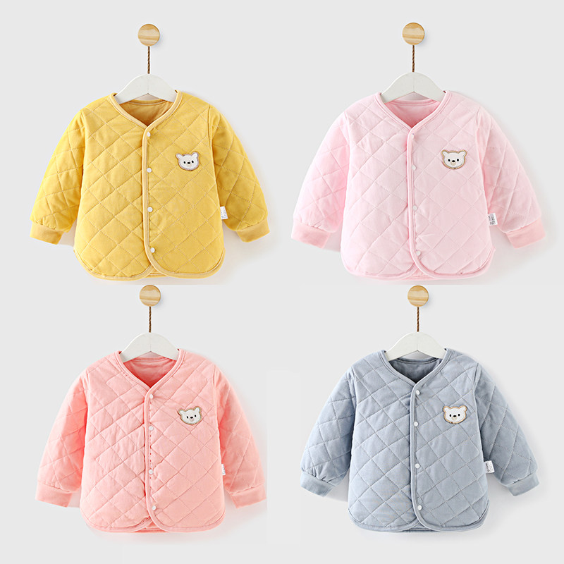 婴儿外套秋冬夹薄棉服男童衣服女童保暖衣宝宝婴幼儿棉衣儿童上衣,童装/婴儿装/亲子装,普通外套,淘宝优惠券,粉丝福利购,淘宝优惠卷