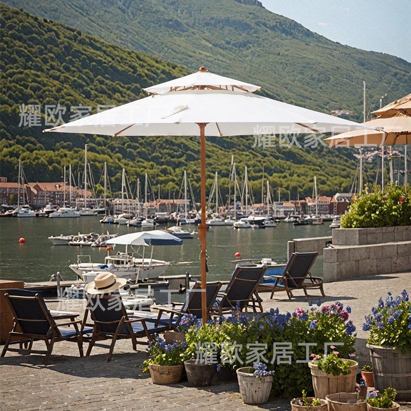 圆形户外伞民宿遮阳伞庭院伞室外防雨G伞网红复古装饰太阳伞沙滩,住宅家具,遮阳伞,淘宝优惠券,粉丝福利购,淘宝优惠卷