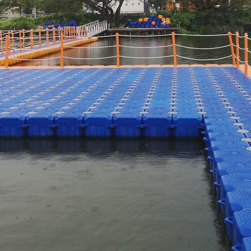 源头工厂水上浮动码头可移动平台水上游泳池浮筒平台水上浮桥
