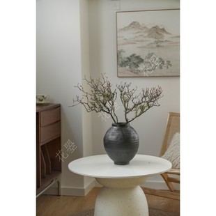 花曌 真树枝枯枝干支松萝枝诧寂风民宿酒店书房书桌家居瓶插花