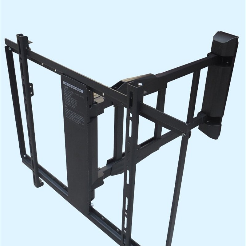 新款智能电视挂架电动遥控多功能伸F缩旋转电视壁挂平移超薄支架