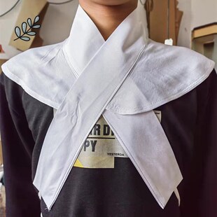汉服义领明制假领子内搭中衣配饰交领装J饰古装交叉领戏曲护领衬