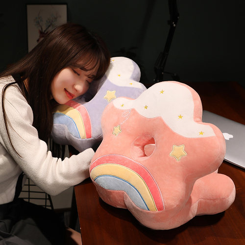 学生午睡枕趴睡枕大人办公室午休神器儿童趴趴枕女生睡觉抱枕冰丝