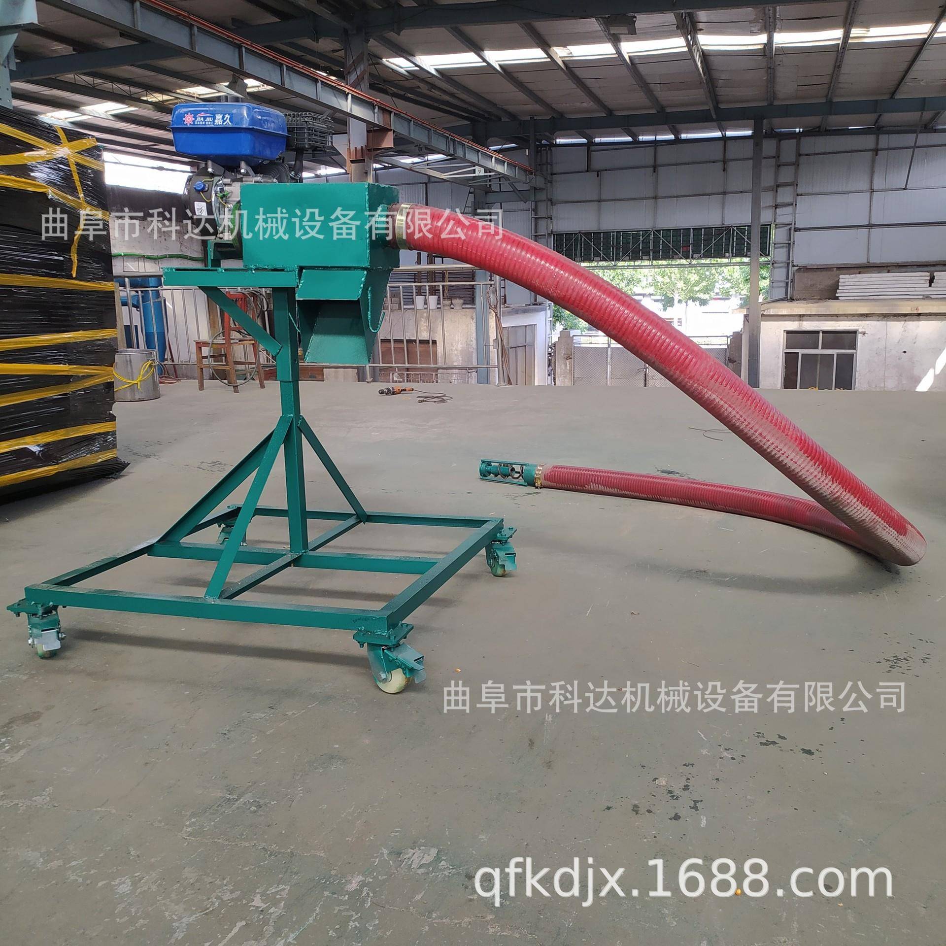 电动式小型软管吸粮机玉米粮食抽粮机油电两用多功能吸粮机