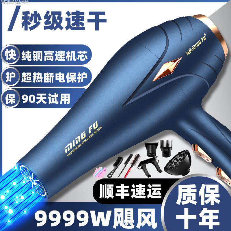 发廊专用吹风机理髲店大功率家用负离子护发速干三插头冷热正品