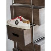 创意鞋 置物架 盒夹缝立式 柜轻奢高级感实木入户新型鞋 架门口收纳鞋