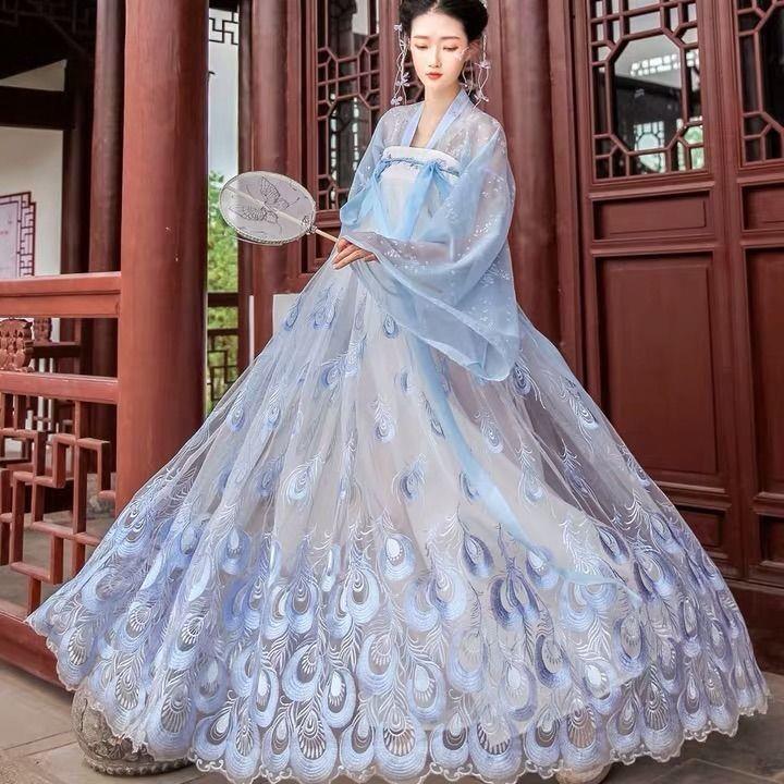 古刺绣新款汉服女大袖衫