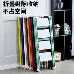 折叠梯家用梯子多功能花架梯凳置物架加厚铁艺家用人字梯
