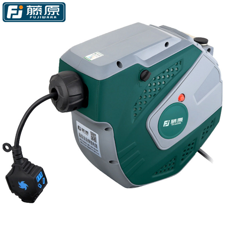 藤原自动伸缩卷管器电鼓电线收卷器卷盘国标铜芯线收卷器一件,五金/工具,汽油发电机,淘宝优惠券,粉丝福利购,淘宝优惠卷