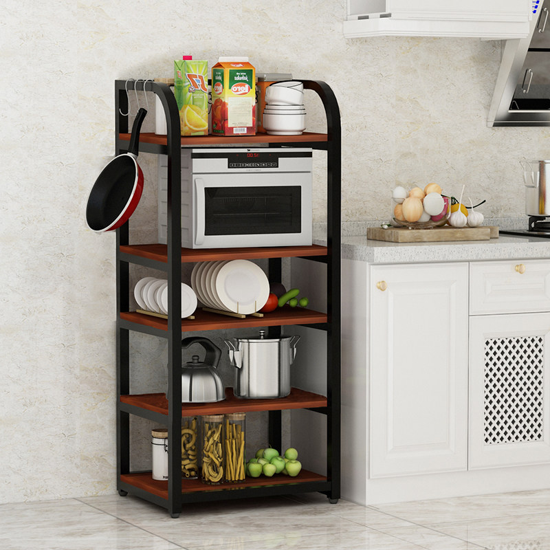 厨房置物架免打孔收纳架落地多层省空间微波炉架子调味碟碗烤箱架,厨房/烹饪用具,厨房置物架/置物柜/角架,淘宝优惠券,粉丝福利购,淘宝优惠卷