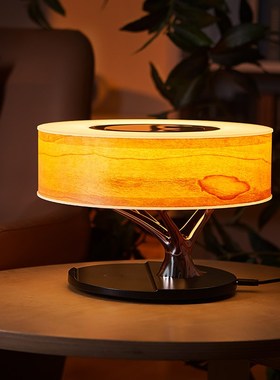 床头柜台灯音响结婚礼物送新人闺蜜嫁妆陪嫁高端定制夜灯男生女生