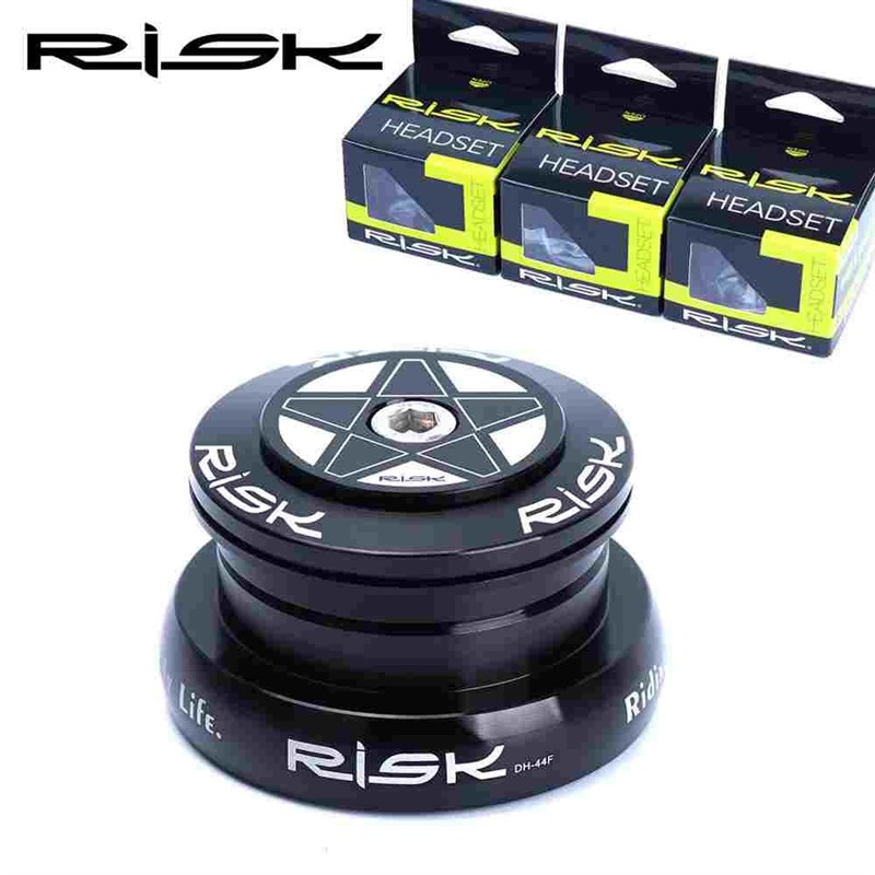 自行车腕组44mm外置普通直管头管转换座1.5锥形管前叉培林椎管轴