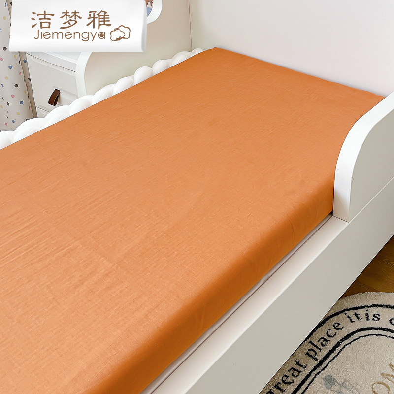 双层纱床笠 纯棉婴儿宝宝床单 床垫罩保护套床套全棉床罩全可定做