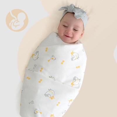 新生婴儿包巾春秋夏季薄款纯棉初A生宝宝产房包单包被襁褓抱被裹