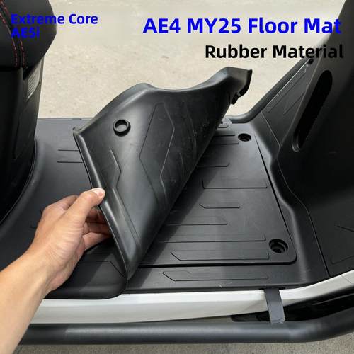 适用于极芯Ae5I脚垫极芯电动车Ae4 Se/Pro/Max My25橡胶脚垫配件